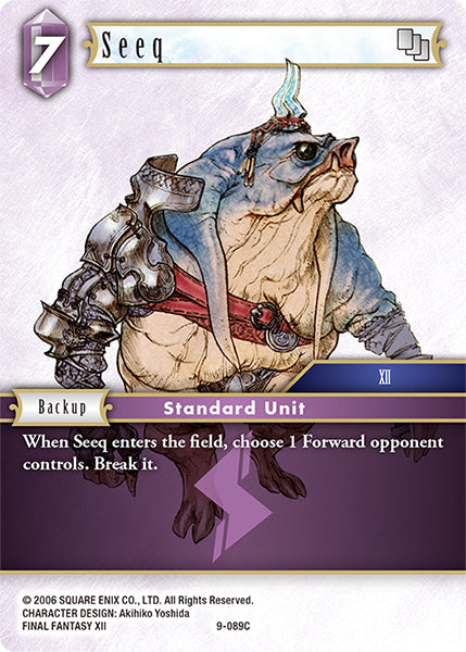 Seeq (09-089C) [Opus 9]