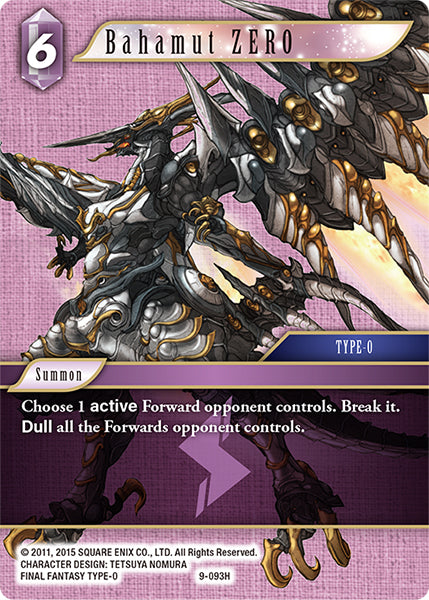 Bahamut ZERO (09-093H) [Opus 9]