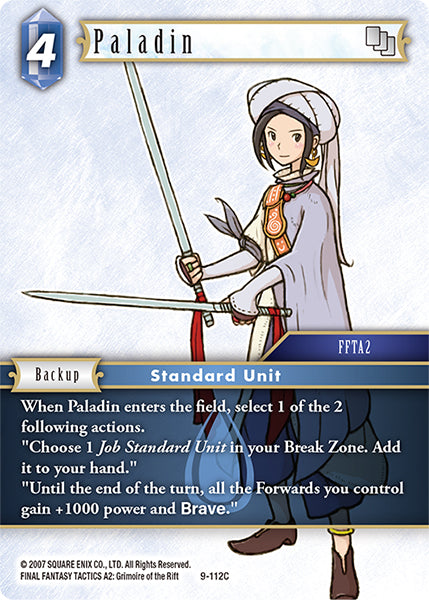 Paladin (09-112C) [Opus 9]