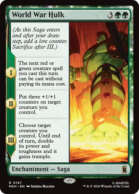 World War Hulk [MSH-197] [R]