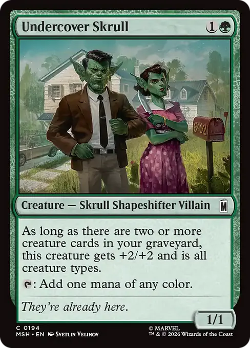Undercover Skrull [MSH-194] [C]