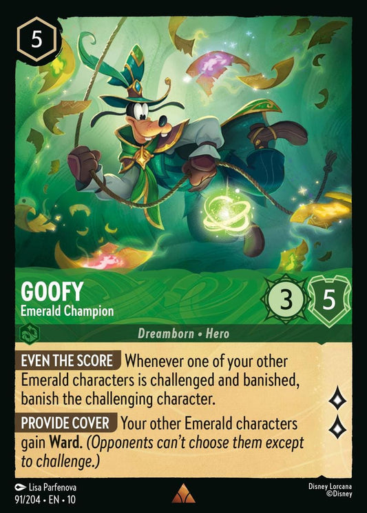 Goofy - Emerald Champion [010-091]