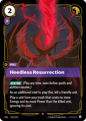 Heedless Resurrection [UNL-142] [R]