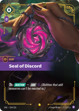 Seal of Discord ON [SFD-234] [S]