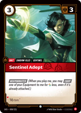 Sentinel Adept [SFD-008] [C]
