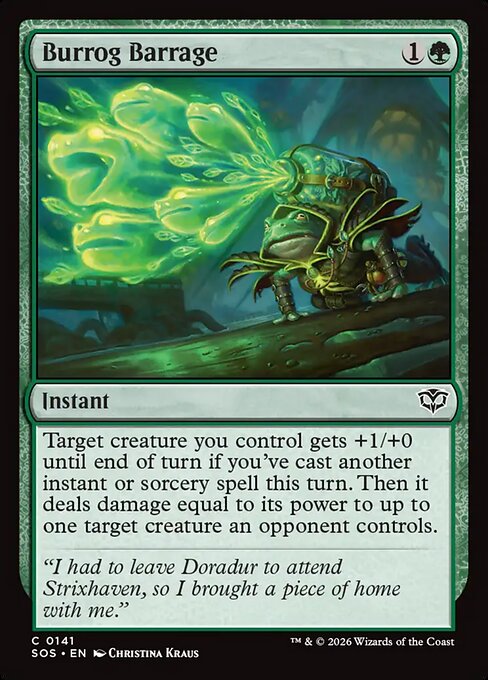 Burrog Barrage [SOS-141]