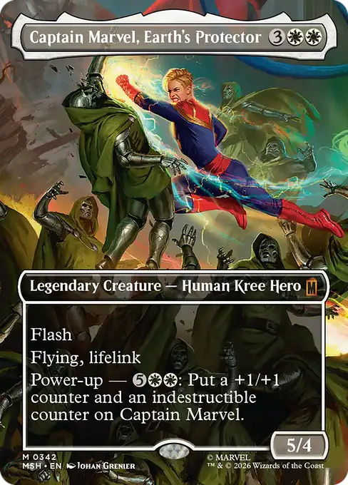 Captain Marvel, Earth's Protector [MSH-342] [M]