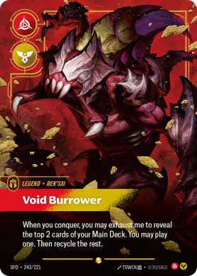 Void Burrower ON [SFD-243] [S]