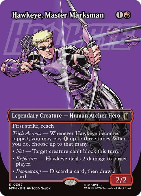 Hawkeye, Master Marksman [MSH-367] [R]