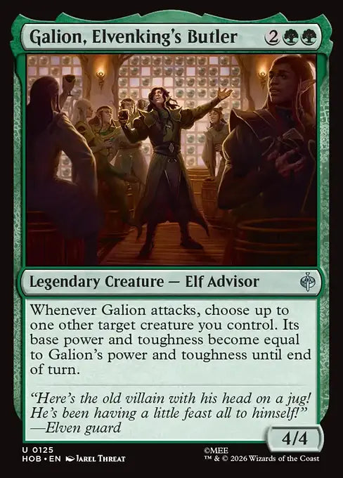 Galion, Elvenking's Butler [HOB-125] [U]