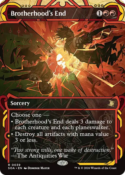 Brotherhood's End [SOA-039] [R]