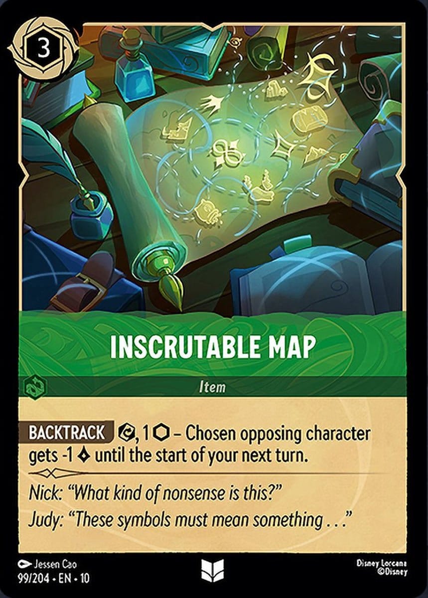 Inscrutable Map [010-099]