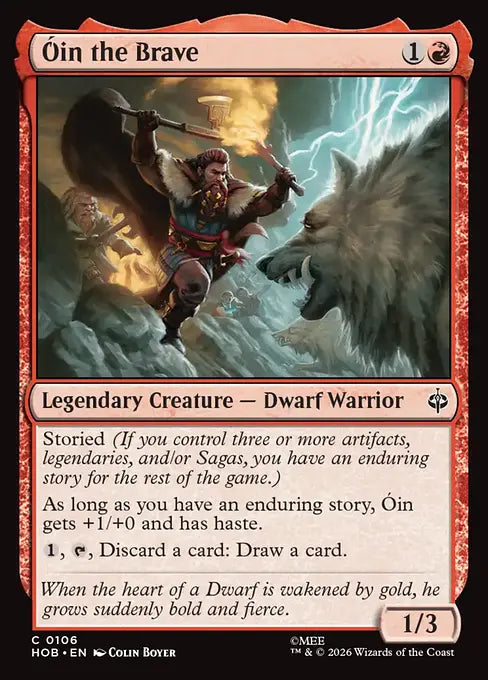 Óin the Brave [HOB-106] [C]