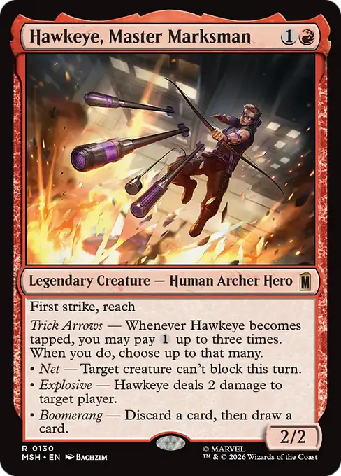 Hawkeye, Master Marksman [MSH-130] [R]