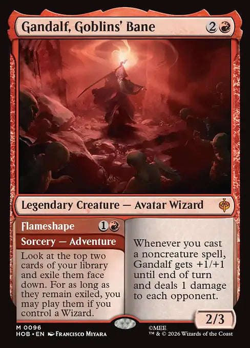 Gandalf, Goblins' Bane // Flameshape [HOB-096] [M]