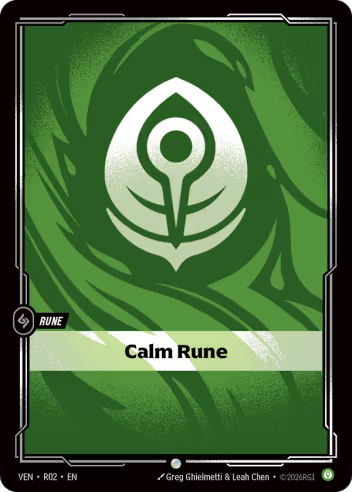 Calm Rune [VEN-R02C]