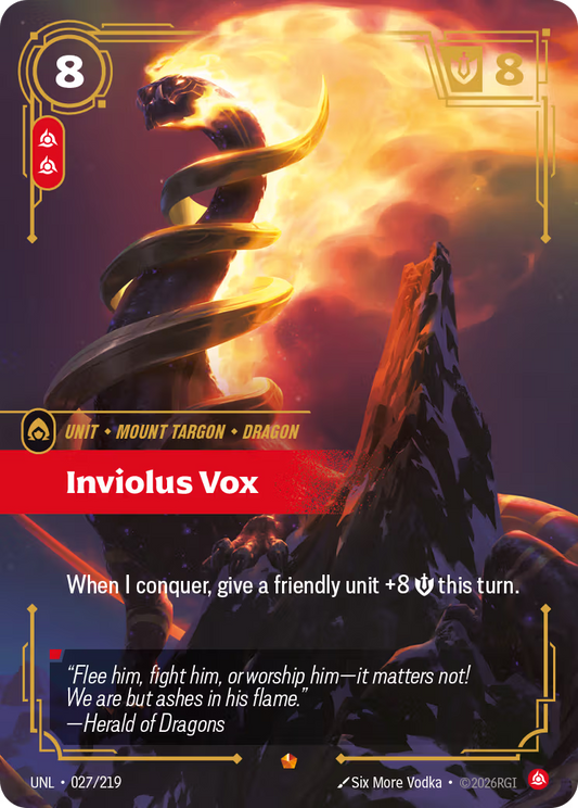 Inviolus Vox [UNL-027] [E]