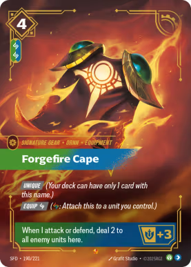 Forgefire Cape [SFD-190] [E]