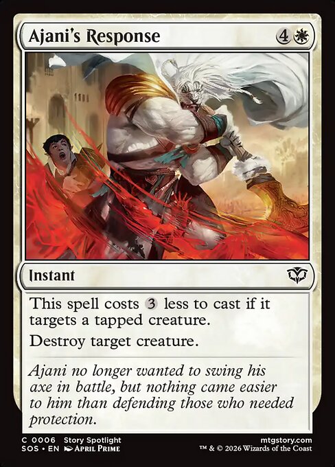 Ajani's Response [SOS-006]