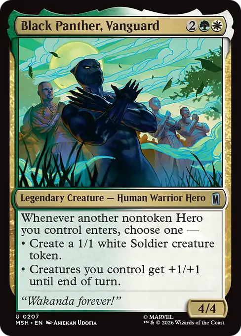 Black Panther, Vanguard [MSH-207] [U]
