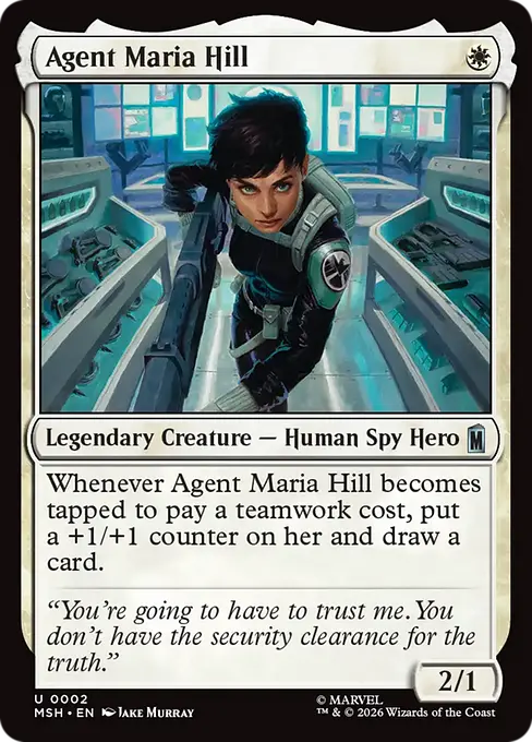 Agent Maria Hill [MSH-002] [U]