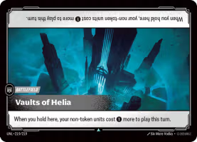 Vaults of Helia [UNL-219] [U]
