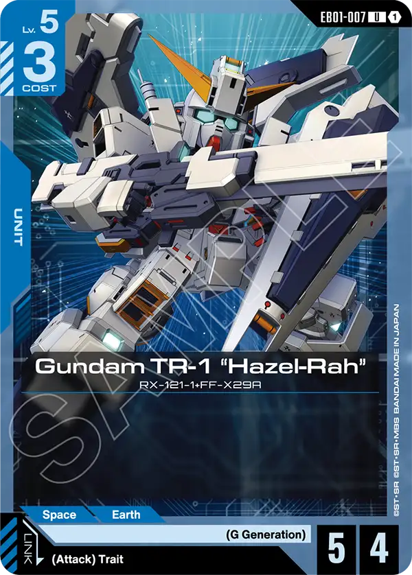 Gundam TR-1 "Hazel-Rah" [EB01-007] [U]
