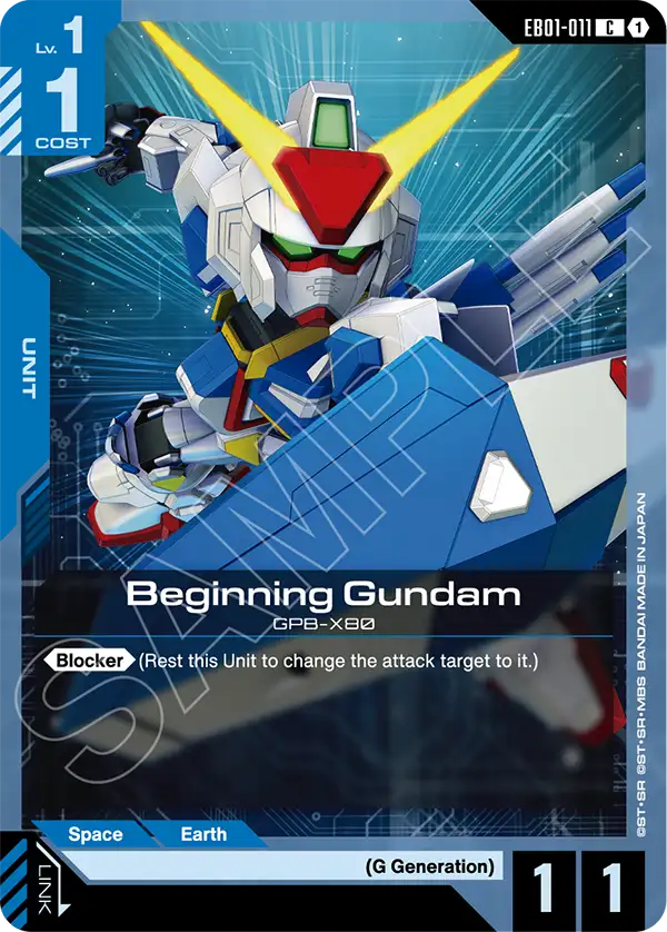 Beginning Gundam [EB01-011] [C]