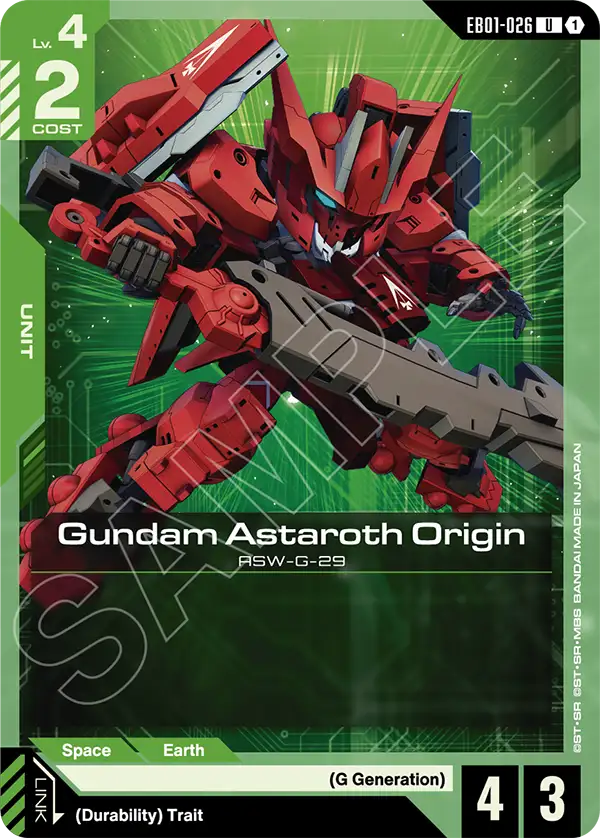 Gundam Astaroth Origin [EB01-026] [U]