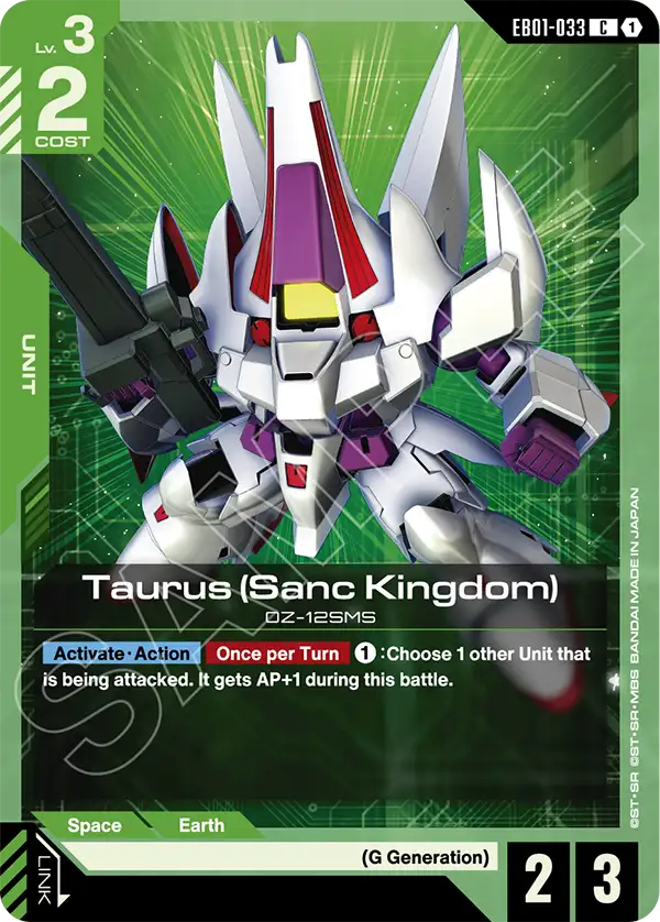 Taurus (Sanc Kingdom) [EB01-033] [C]