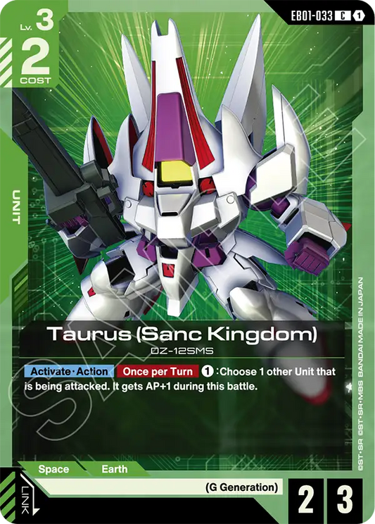 Taurus (Sanc Kingdom) [EB01-033] [C]