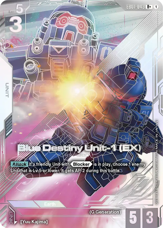 Blue Destiny Unit-1 (EX) [EB01-043] [R+]