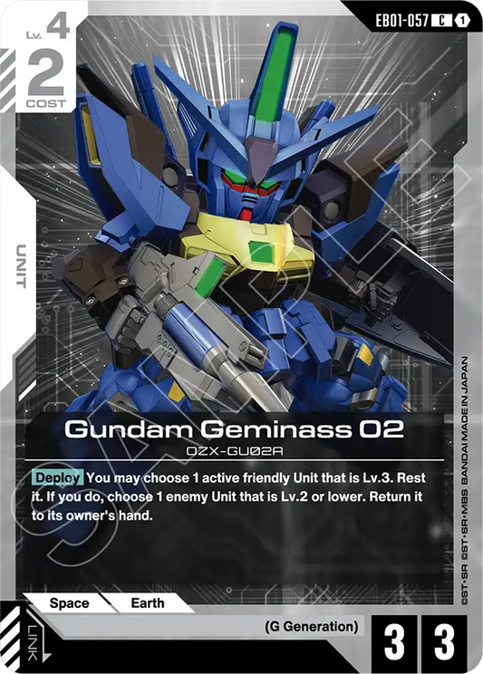 Gundam Geminass 02 [EB01-057] [C]