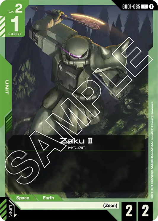 Zaku Ⅱ (GD01-035) Common