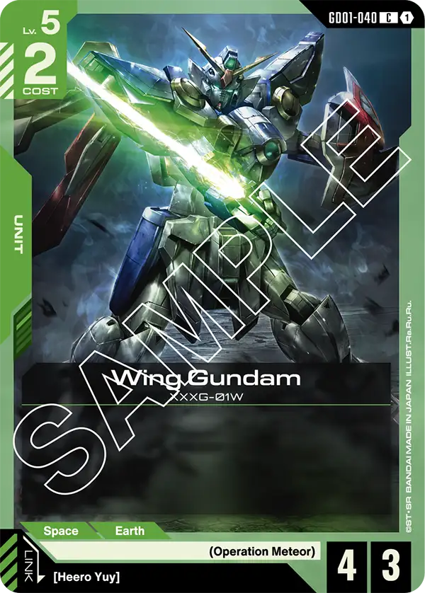 Wing Gundam (GD01-040) Common