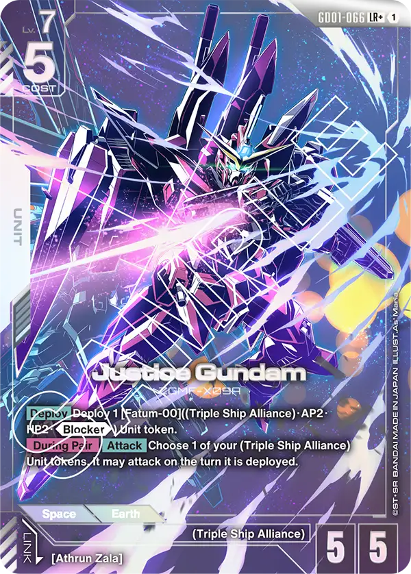 Justice Gundam (GD01-066) LR+