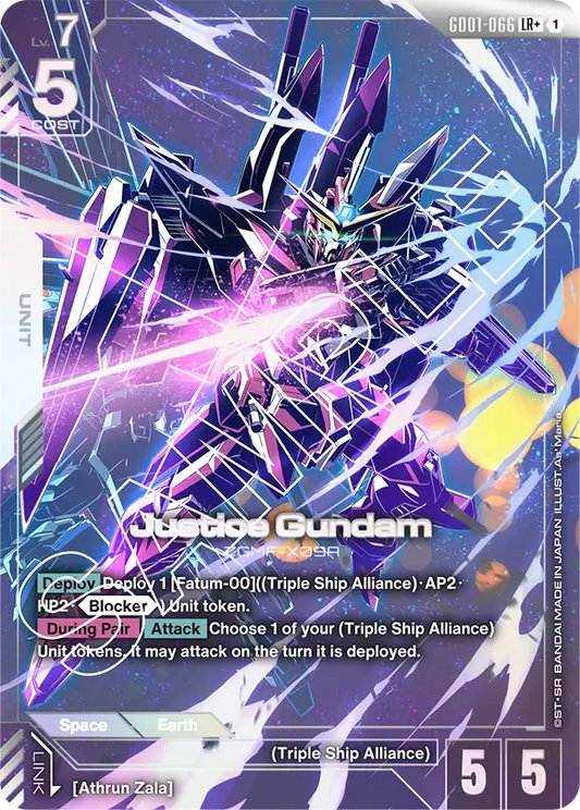 Justice Gundam (GD01-066) LR+