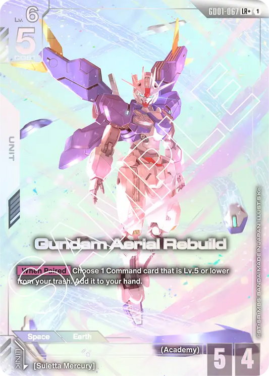 Gundam Aerial Rebuild (GD01-067) LR+