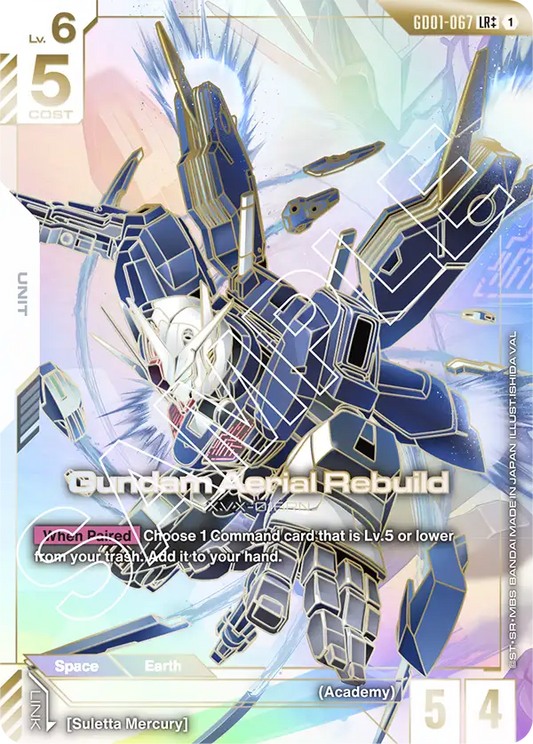 Gundam Aerial Rebuild (GD01-067) LR++