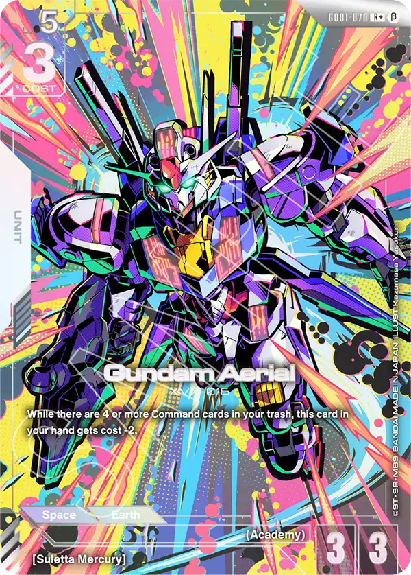 Gundam Aerial GD01-070R+ (Edition Beta)