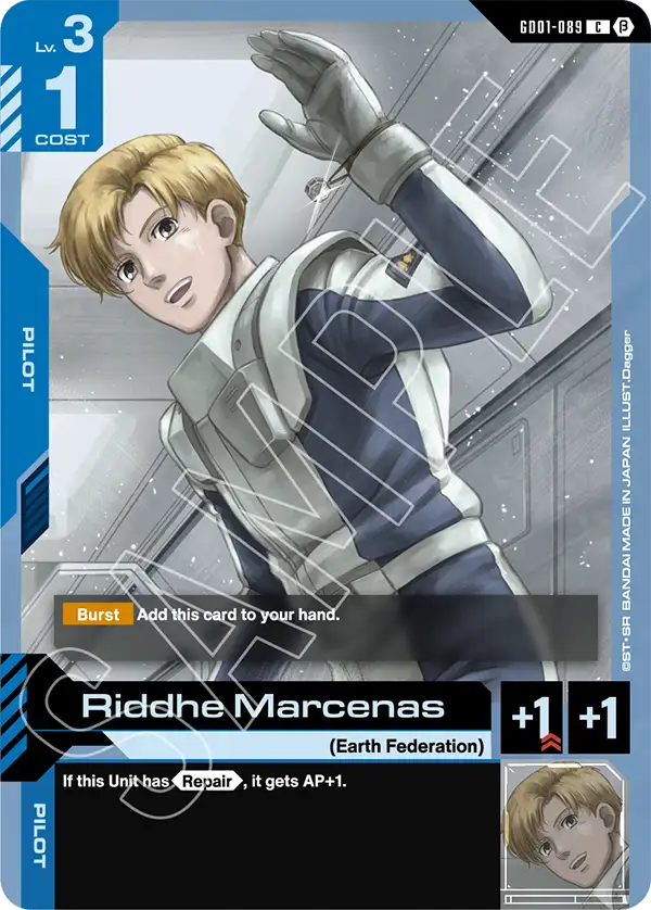 Riddhe Marcenas GD01-089C (Edition Beta)