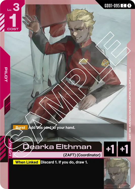 Dearka Elthman (GD01-095) Common
