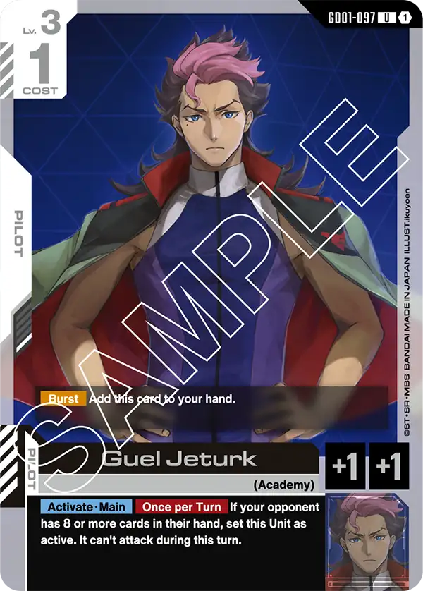 Guel Jeturk (GD01-097) Uncommon