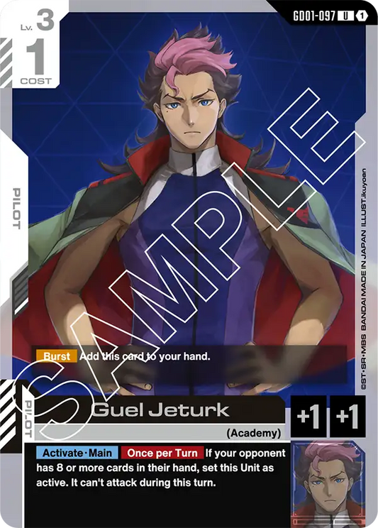Guel Jeturk (GD01-097) Uncommon