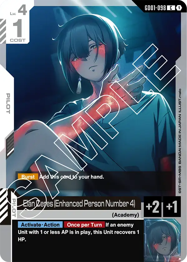 Elan Ceres (Enhanced Person Number 4) (GD01-098) Common