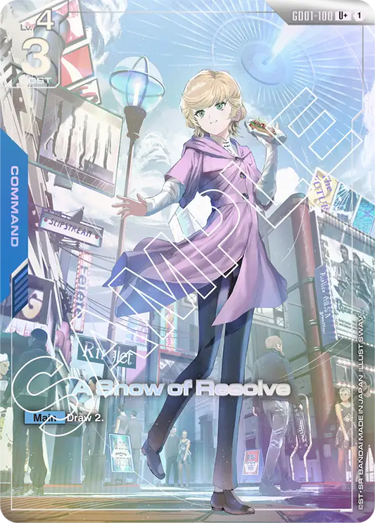 A Show of Resolve (GD01-100) U+
