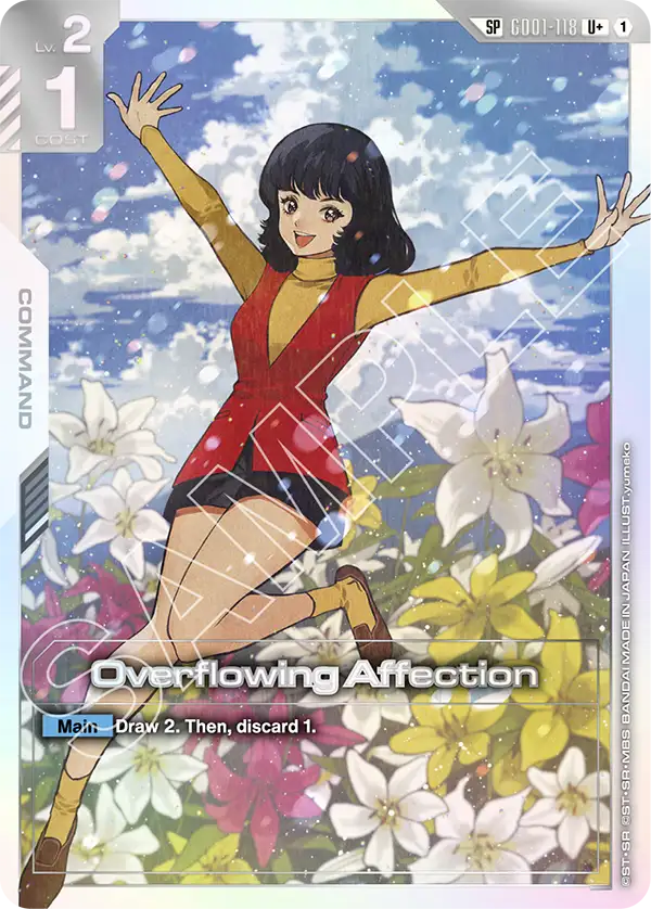 Overflowing Affection [SP] [GD01-118] [U+]