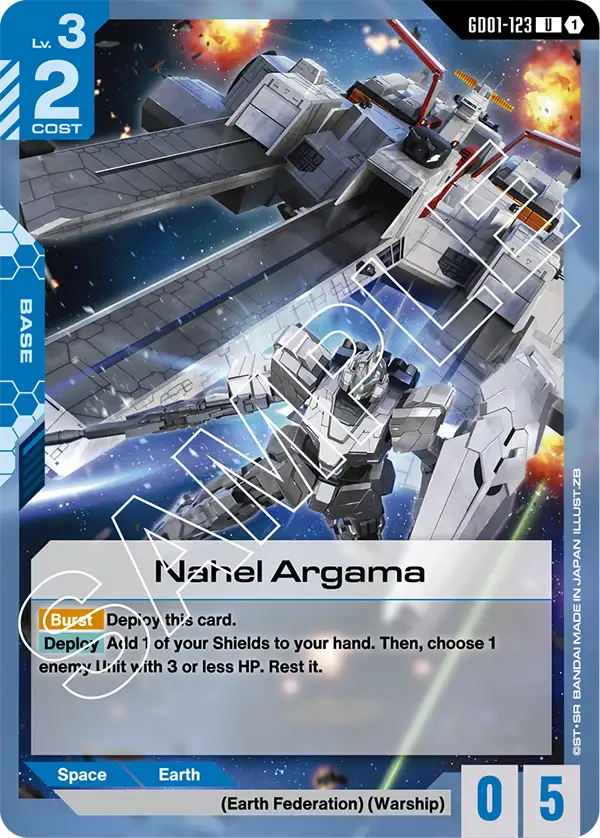 Nahel Argama (GD01-123) Uncommon
