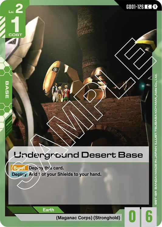 Underground Desert Base (GD01-126) Common