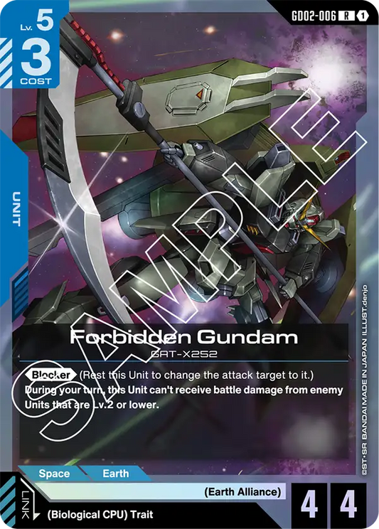 Forbidden Gundam (GD02-006) R